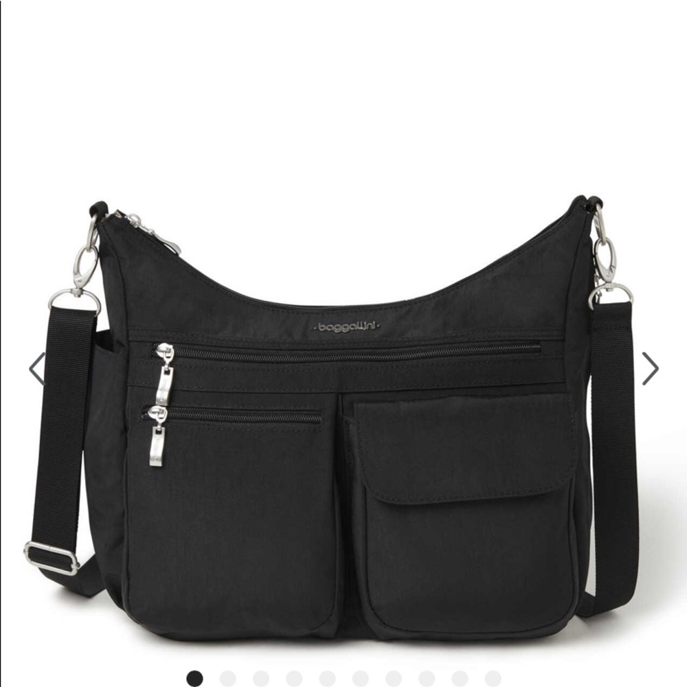 NEW Baggallini Black Shoulder Bag